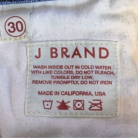 J Brand 935 Bayou Designer, Low Rise, Slim, Ankle Jeans - Picture 11 of 16